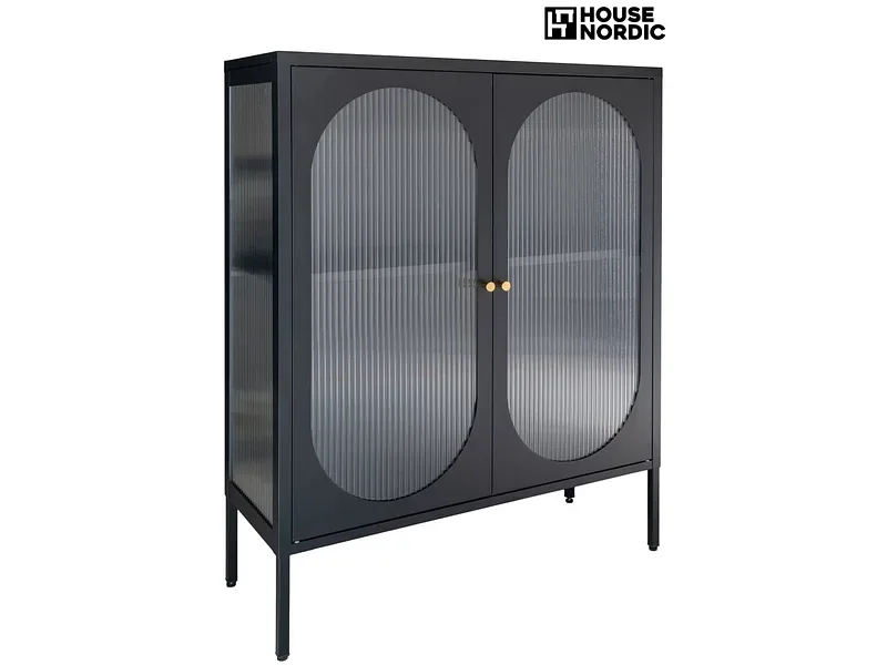 HOUSE NORDIC Vitrine ADELAIDE 35x90x110cm