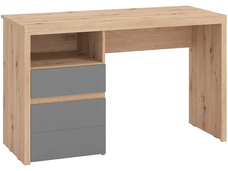 Schreibtisch HIPATIA 51.8x126.6x76.8cm artisan eiche