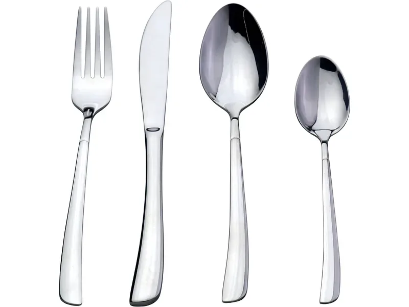 Besteck-Set GALA 24-teilig silberfarben