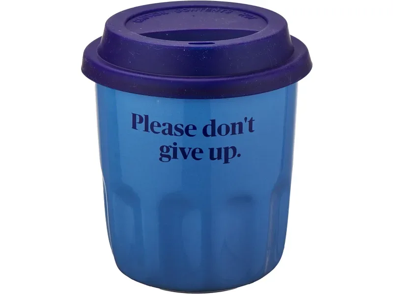 Becher CARGO 32cl keramik blau