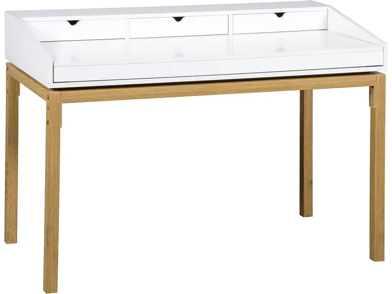 Schreibtisch LAYA 60x120x86cm weiss