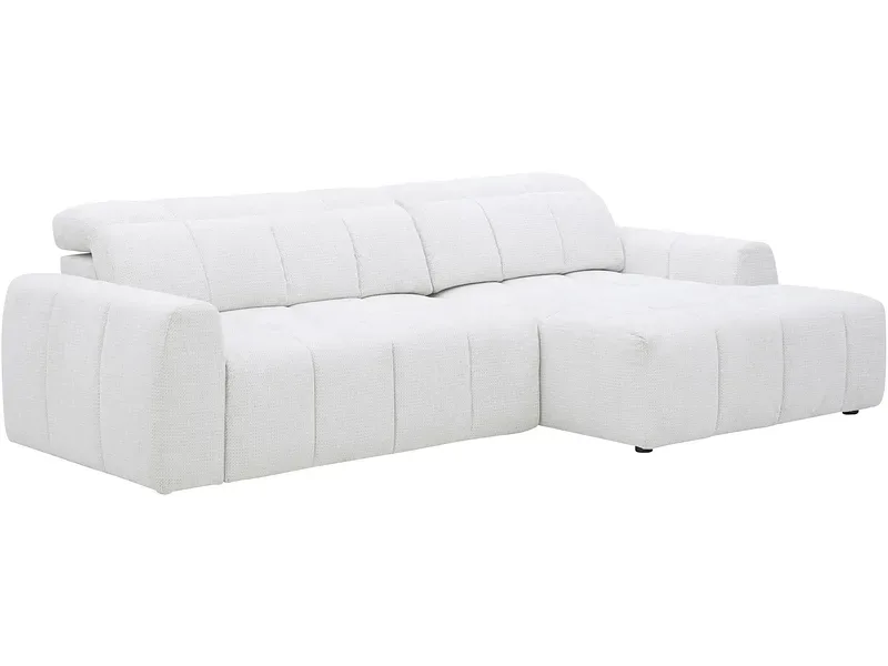 Ecksofa AMELIE Stoff beige