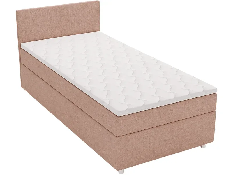 Kastenbett FREDO altrosa 90x200cm halbfest