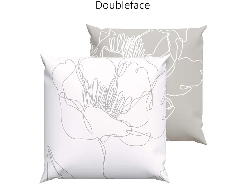 Lotus Bettwaren - Lotus Création Kopfkissenbezug Satin Mavis, Mavis Satin Kopfkissenbezug, 65 x 65 cm, Greige