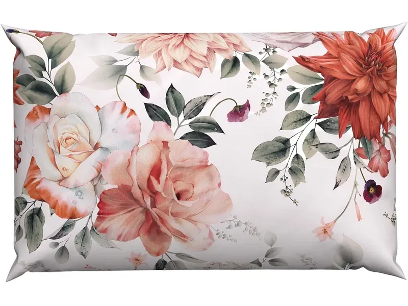 Lotus Bettwaren - Lotus Création Bettwäsche Satin Viliana, Viliana Satin Bettwäsche, 65 x 100 cm, Multicolor