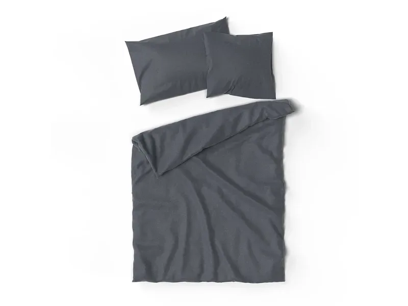 LOTUS Bettbezug FLANELL UNI 160x210cm baumwolle