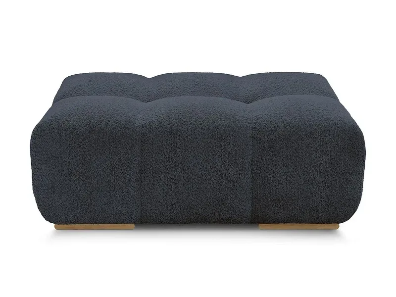 Hocker BOBOCHIC ANAKIN 93x115x45cm boucle-stoff dunkelblau