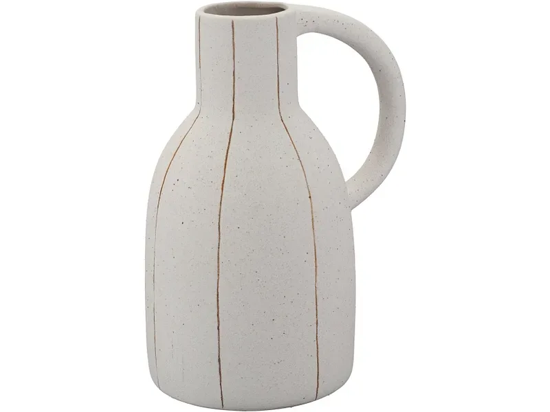Vase SVEN 12.4x17.6x23cm weiss
