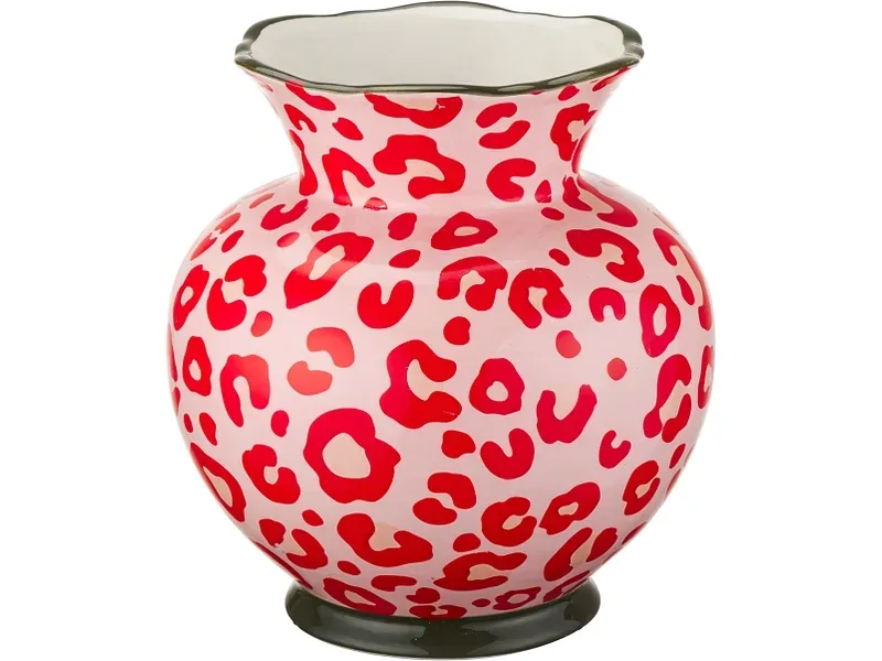 Vase INSTINCT 17x17x18.3cm rosa
