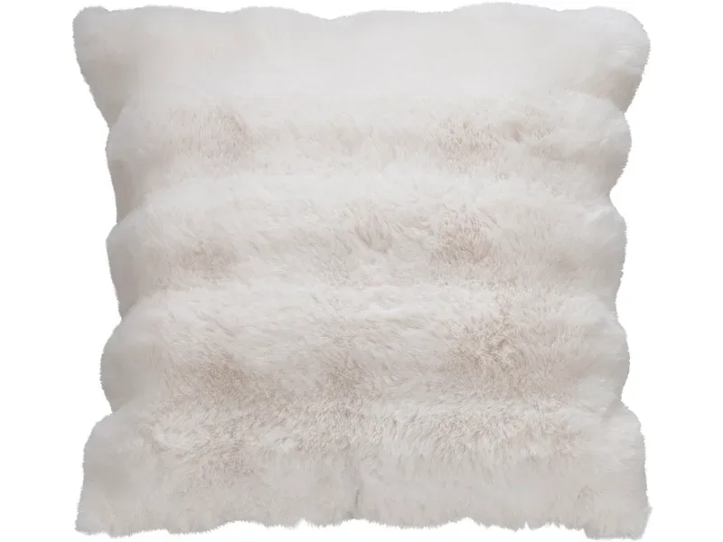 Kissen BEILA 45x45cm weiss unifarben