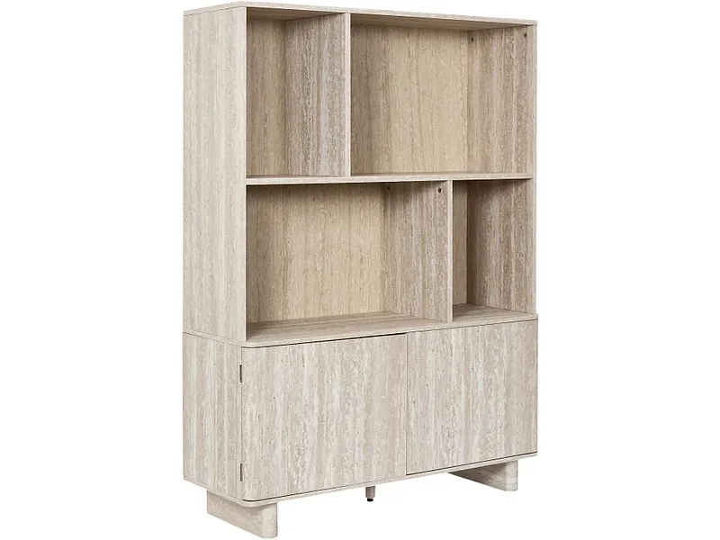Bibliothek HOME DECO FACTORY PIETRA 100x36.5x140cm spanplatte