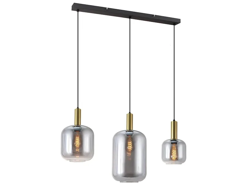 Hängelampe ADEM 82.5x120cm 3x25W grau