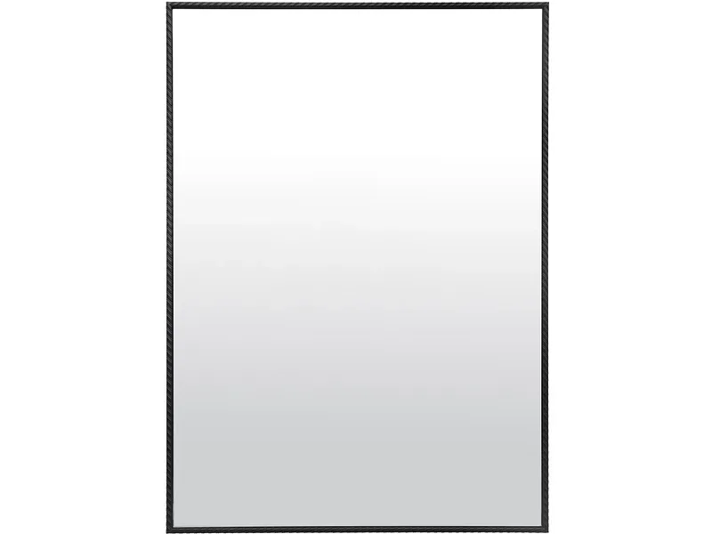 Spiegel rechteck VERITY 51.6x71.6cm schwarz