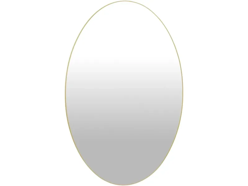 Spiegel oval LAURA 70.8x110.8cm gold
