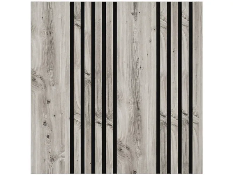 Dekorative Platte AURA grau 60.5x60x2.1cm
