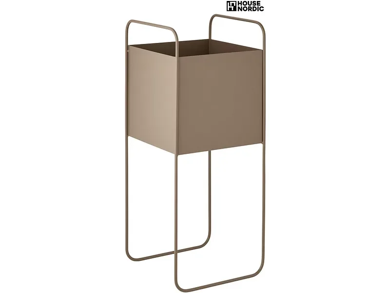 Topf FLOWER 22x54x22cm braun