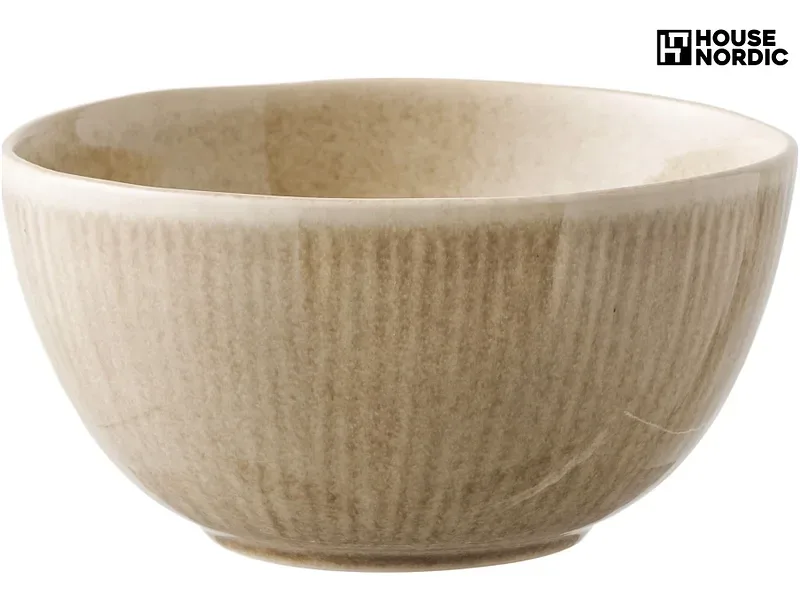 Schüssel VIOLA Keramik beige 1 Stück