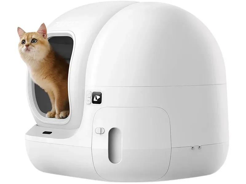 Selbstreinigendes Katzenstreu PETKIT Polypropylen weiss