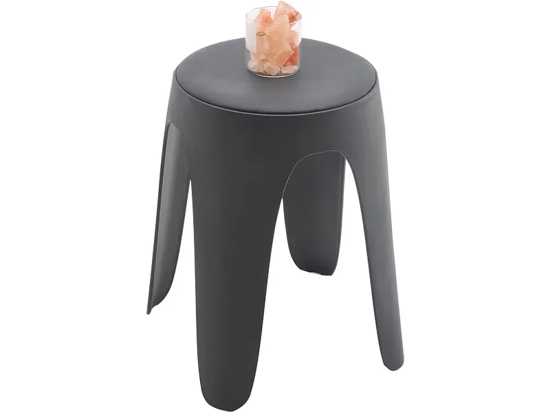 Hocker GAIA polypropylen schwarz