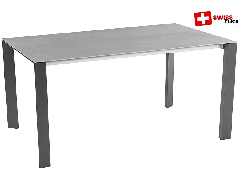 SWISSLINE Gartentisch ausziehbar MOON 150-210x90x74cm