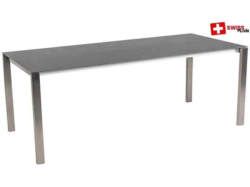 SWISSLINE Gartentisch ausziehbar PHOENIX 200-260x90x74cm