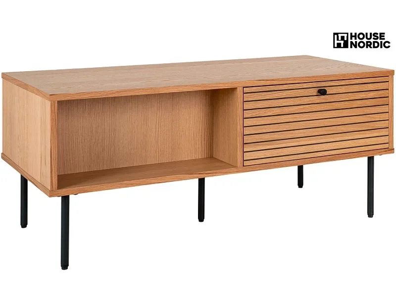 HOUSE NORDIC Couchtish KYOTO 50x100x45cm natürliches holz