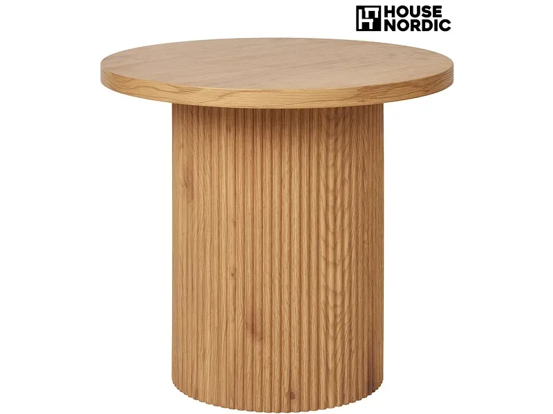 HOUSE NORDIC Couchtish BOAVISTA 48x48x45cm natürliches holz
