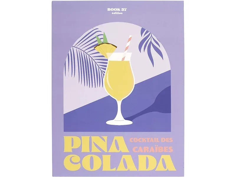Poster DOLCE VITA 1 Stück papier mehrfarbig 50x70x0.015cm