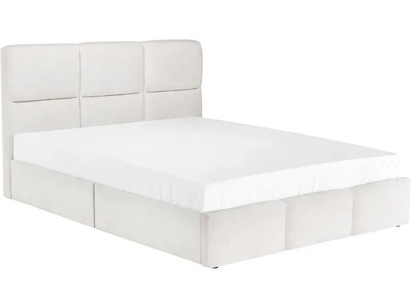 Bett LOLA 140x200cm stoff beige
