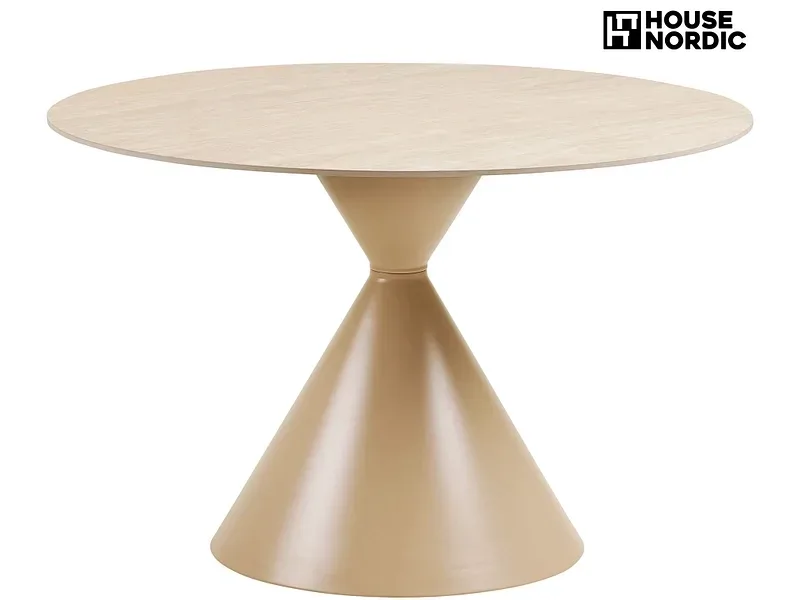 HOUSE NORDIC Tisch ANNECY 120x120x76cm sand