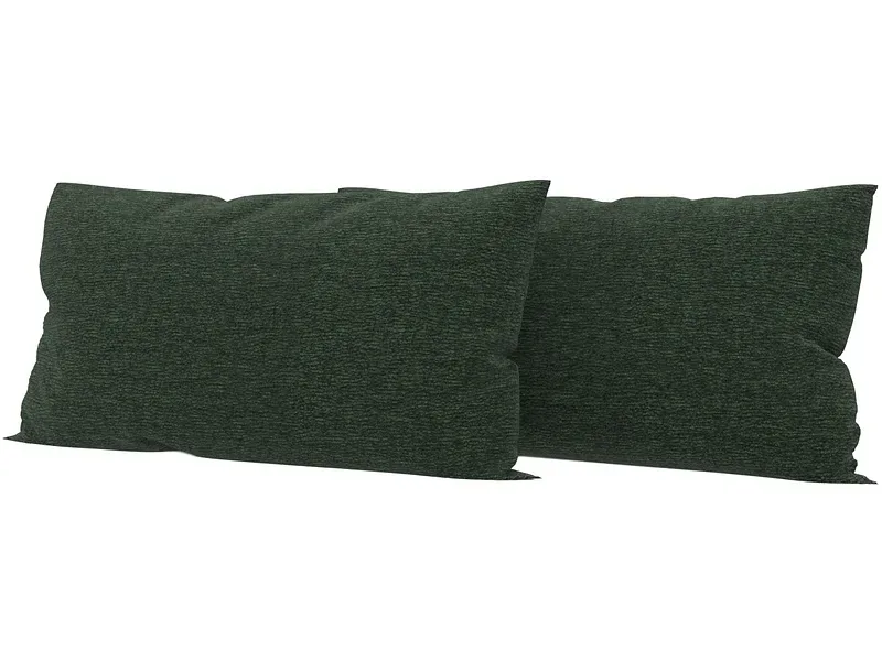 Set 2 Kissen PALACE 70x15cm grün
