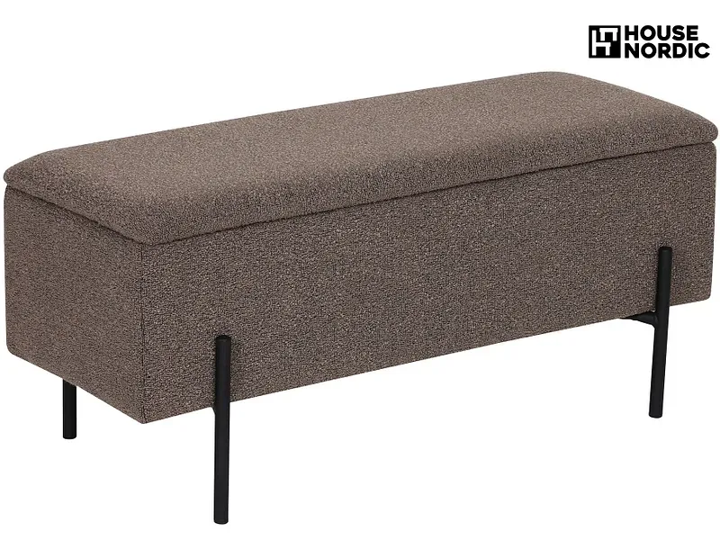 Sitzbank HOUSE NORDIC WATFORD Polyester braun