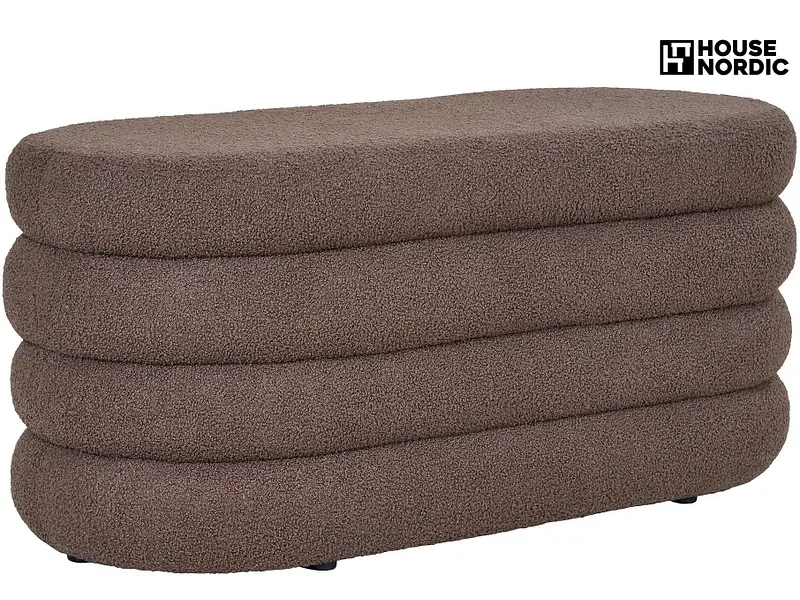 Sitzbank HOUSE NORDIC DARTFORD Polyester braun
