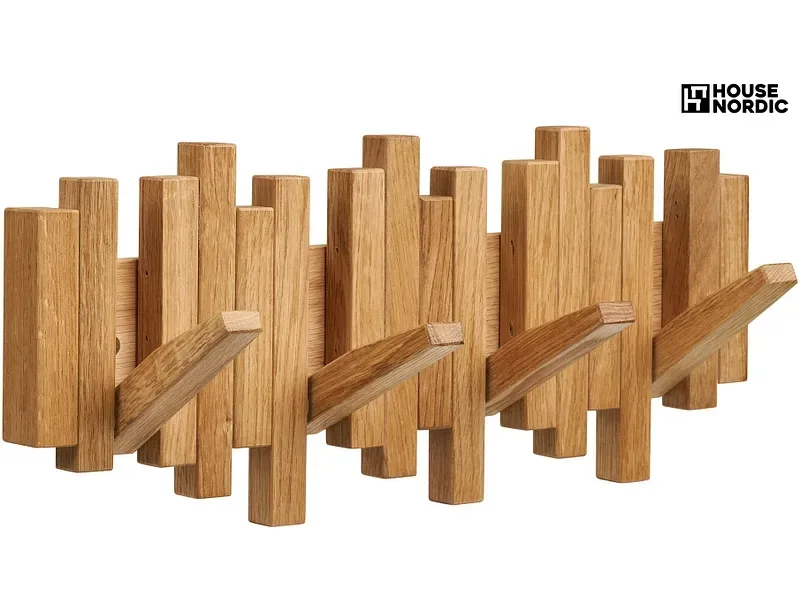 HOUSE NORDICKleiderhaken CALTRA Natürliches Holz