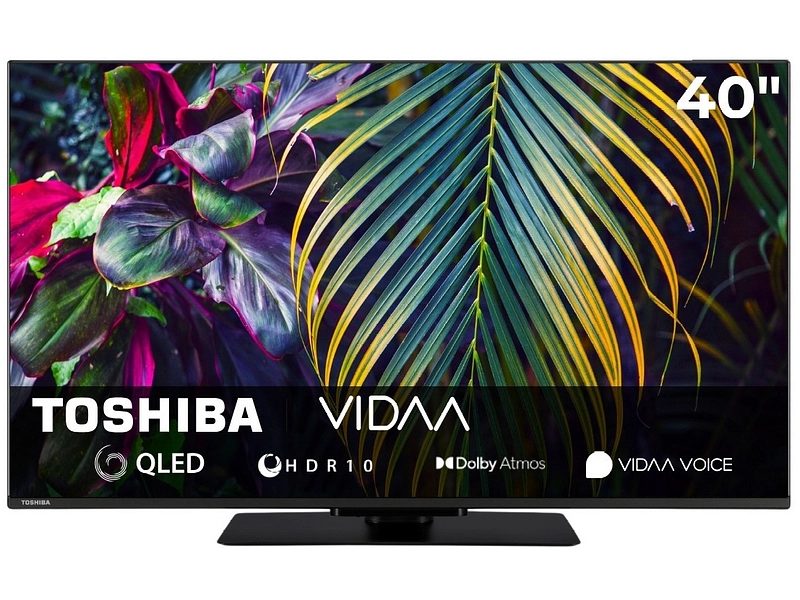 TOSHIBA - TV 40 Zoll, Full HD, QLED, 40QV3F63DA, 43