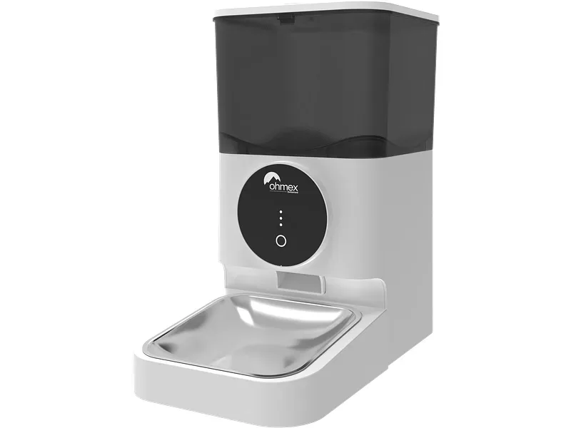 Trockenfutterspender OHMEX Plastik weiss