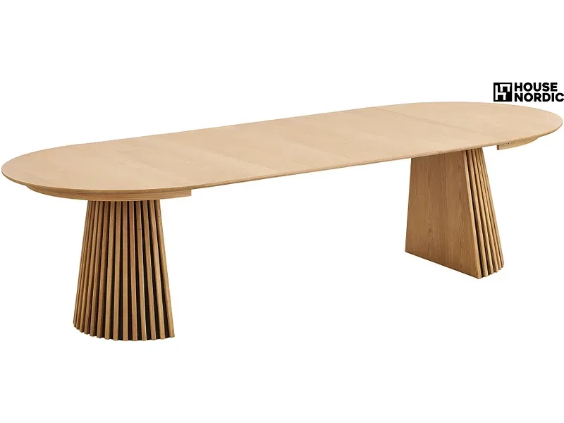 HOUSE NORDIC Tisch ausziehbar OSAKA 200-250-300x120x75cm eiche