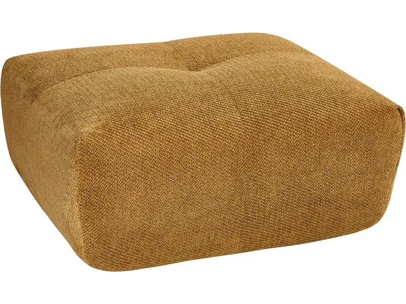 Vakuum-Hocker LUCCIO 80x89x41cm cord-stoff senffarben