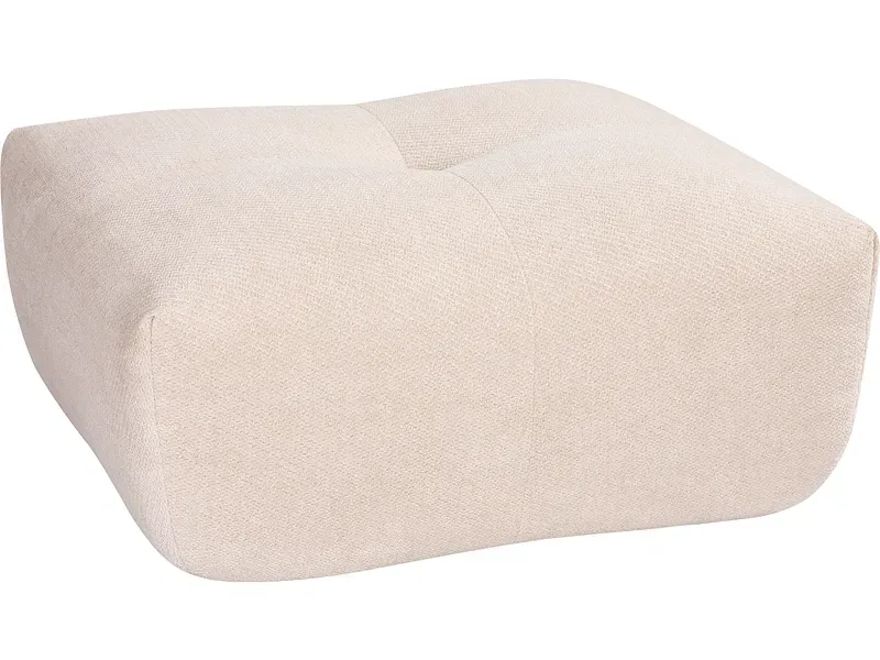 Vakuum-Hocker LUCCIO 80x89x41cm cord-stoff beige