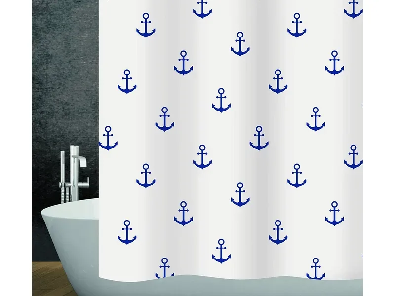 DIAQUA Duschvorhang BASIC weiss