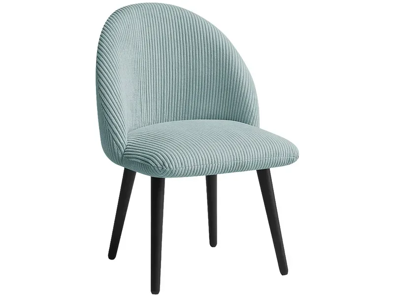 BOBOCHIC Stuhl LALIE Stoff hellblau