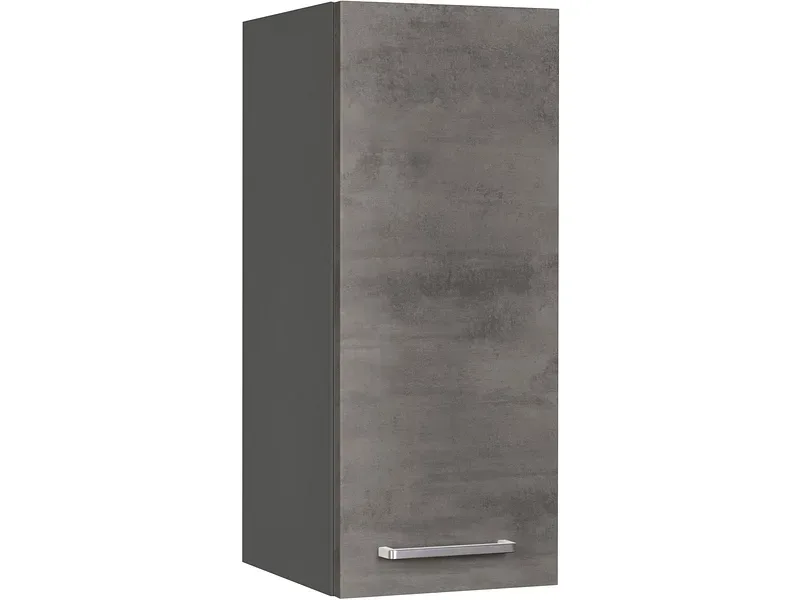 MODUSET Küchenmöbel RIVA 30x37x72cm beton schiefergrau