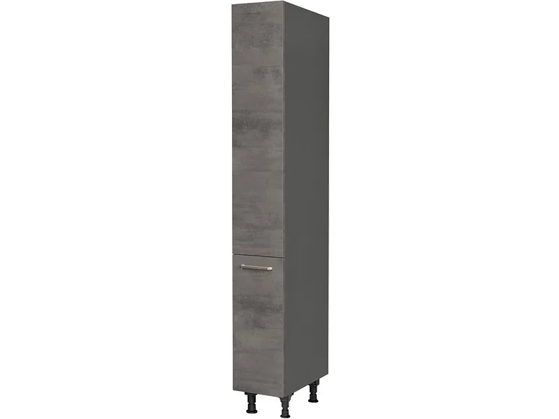 MODUSET Küchenmöbel RIVA 30x58x217cm beton schiefergrau