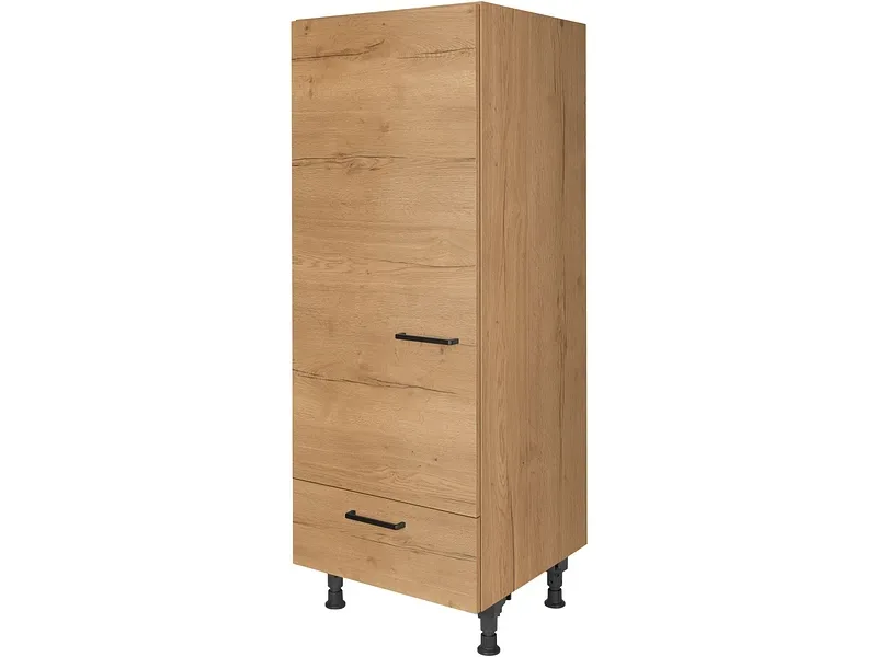 MODUSET Küchenmöbel STRUCTURA 60x58x166cm sierra eiche