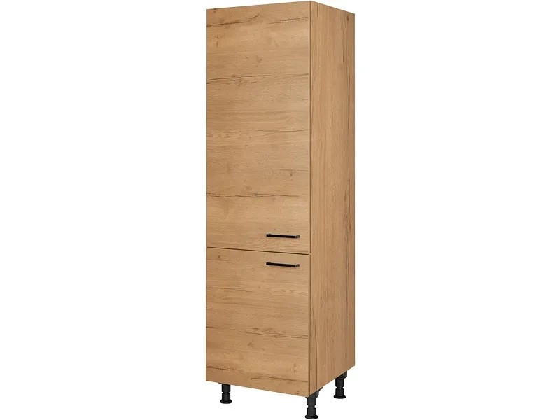 MODUSET Küchenmöbel STRUCTURA 60x58x217cm sierra eiche