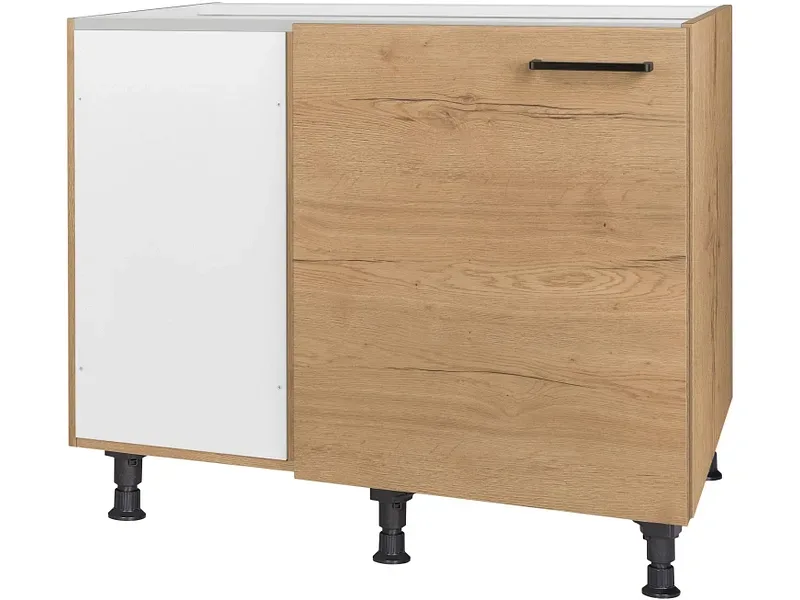 MODUSET Küchenmöbel STRUCTURA 100x65x87cm sierra eiche