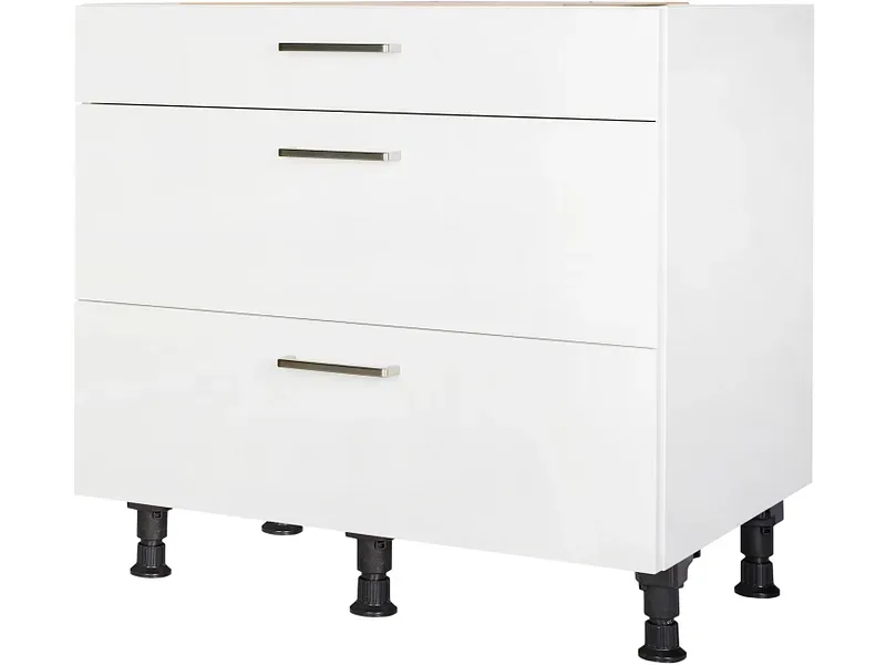 MODUSET Küchenmöbel TOUCH 90x58x87cm alpinweiß