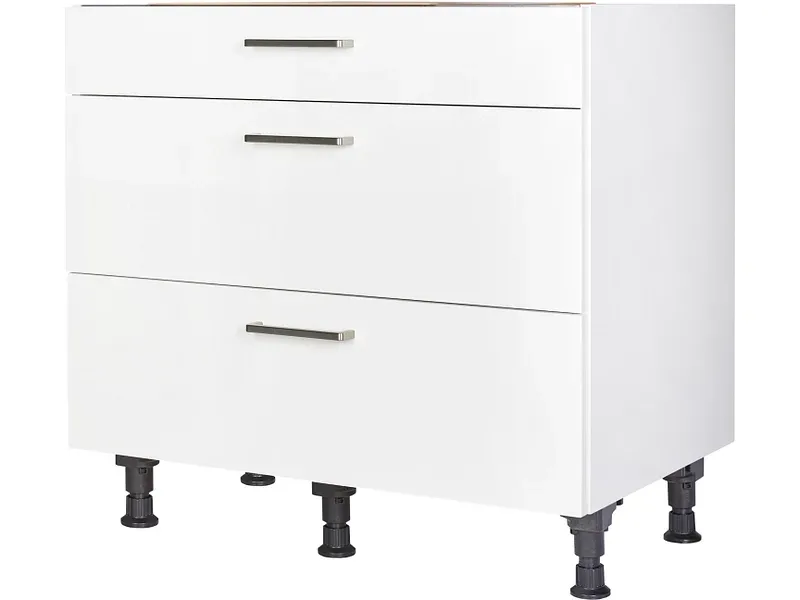 MODUSET Küchenmöbel TOUCH 90x58x87cm alpinweiß