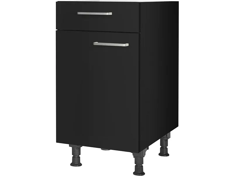 MODUSET Küchenmöbel TOUCH 45x58x87cm schwarz
