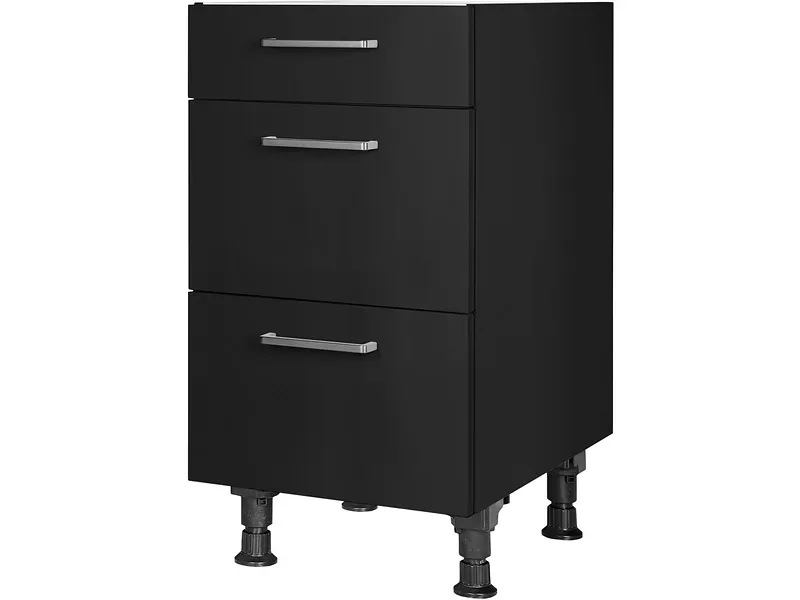 MODUSET Küchenmöbel TOUCH 45x58x87cm schwarz